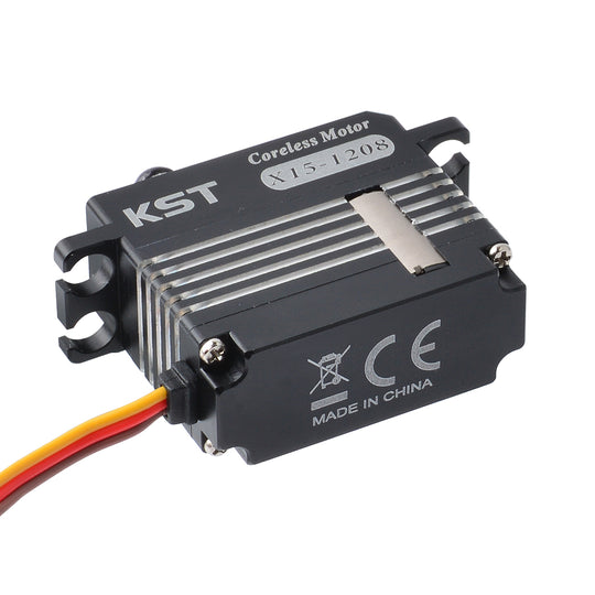 KST X15-1208 HV Digital Coreless Cyclic Servo 13.5Kg.cm 0.07sec for RC Helicopters