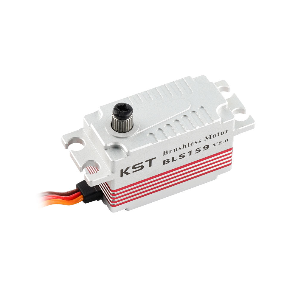 KST BLS159 V8.0 Low Profile Brushless HV Digital Servo 15kg.cm 0.11sec/60degree for RC Car Buggy