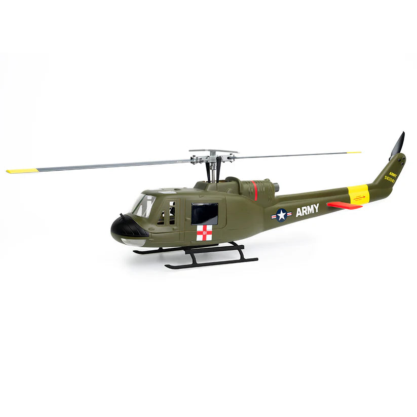 Flywing UH-1 Huey V4 GPS Stabilized 6CH RC Scale helicopter 450L size RTF