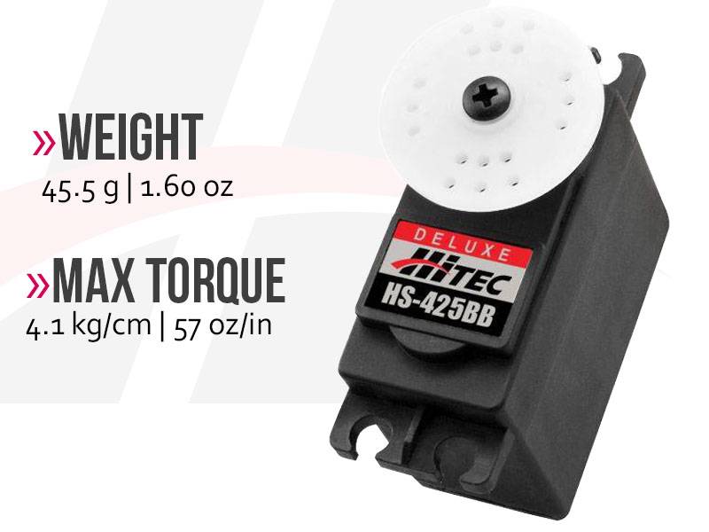 Hitec HS-425BB Deluxe Ball Bearing Standard Servo