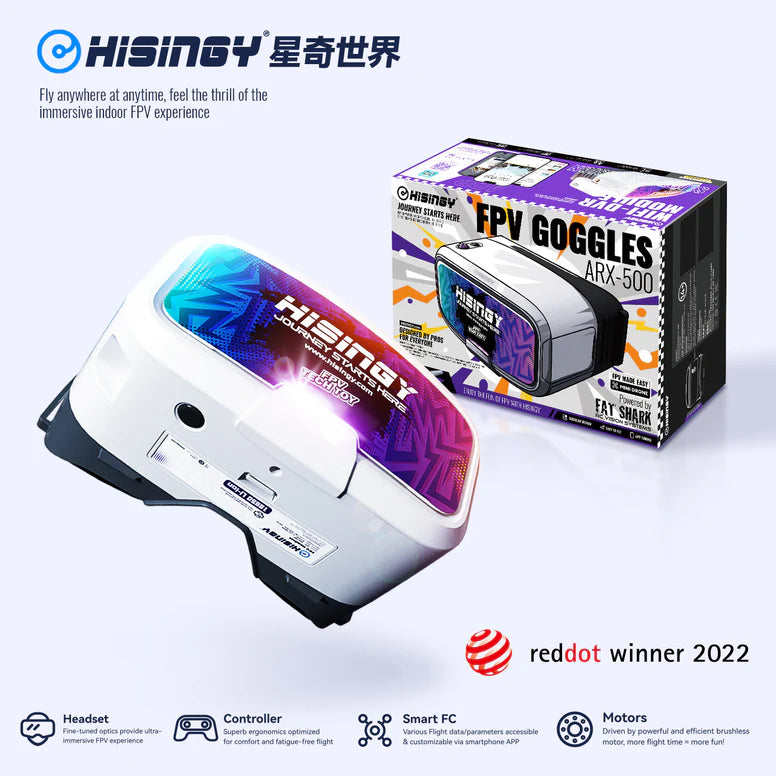 fpv drone goggles HISINGY STARGAZER-FPV GOGGLES ARX-500