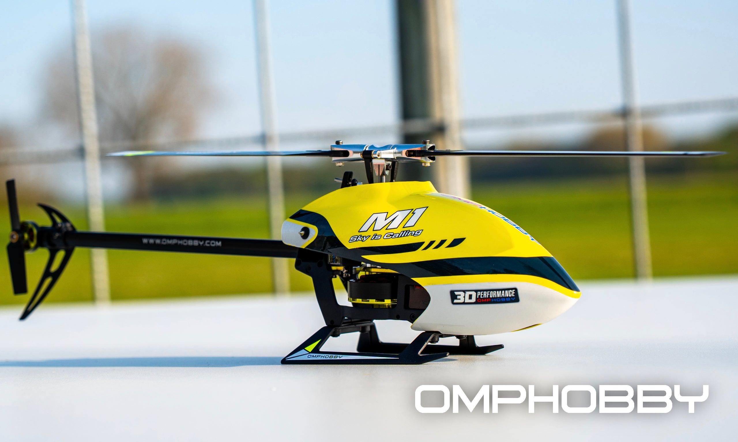OMPHOBBY M1 V1 RC Helicopter BNF 2025