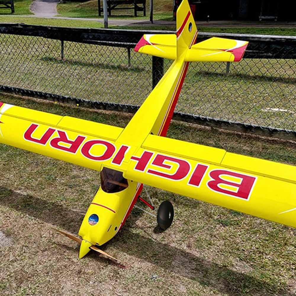 OMPHOBBY BIGHORN 100” Balsa Airplane Receiver Ready