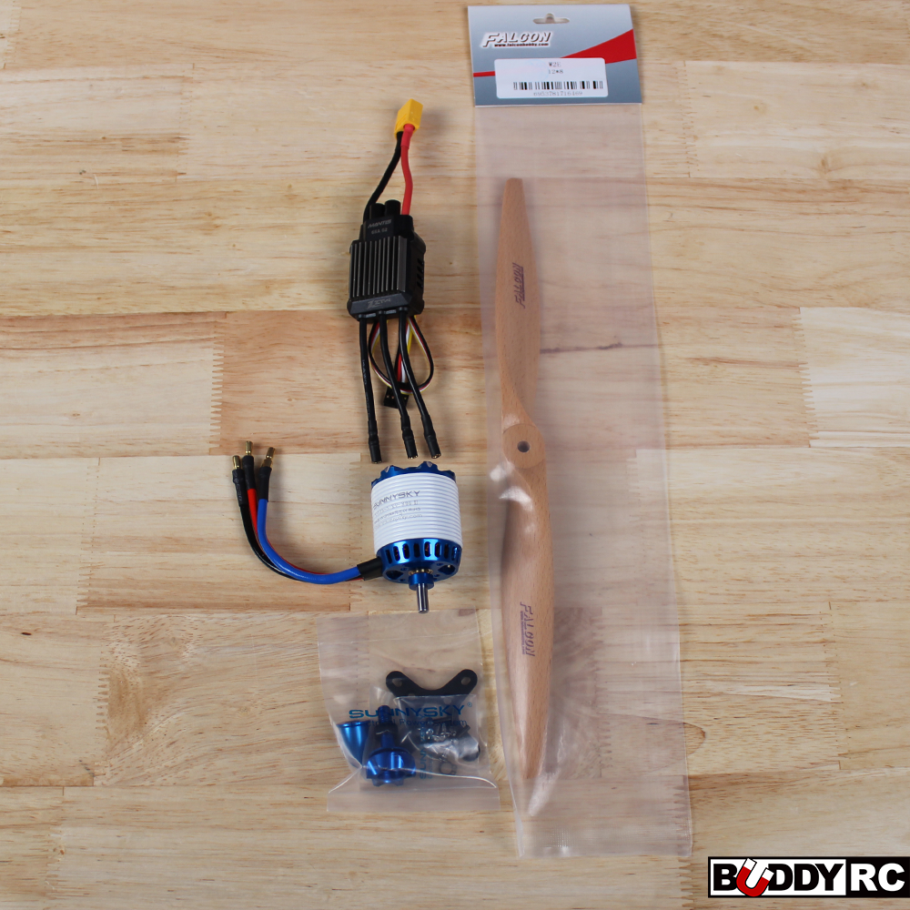 Buddy RC 46 Size Nitro electric conversion Kit (3s-4s)