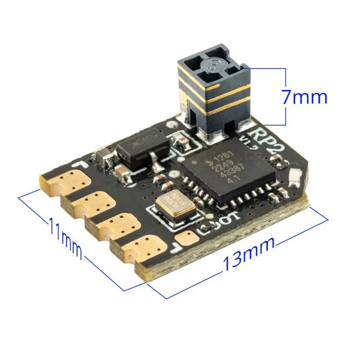 OMPHOBBY M2 RC Helicopter Parts Radiomaster ELRS Receiver RP2 prewired for OFS3 OSHM2359 - Buddy RC