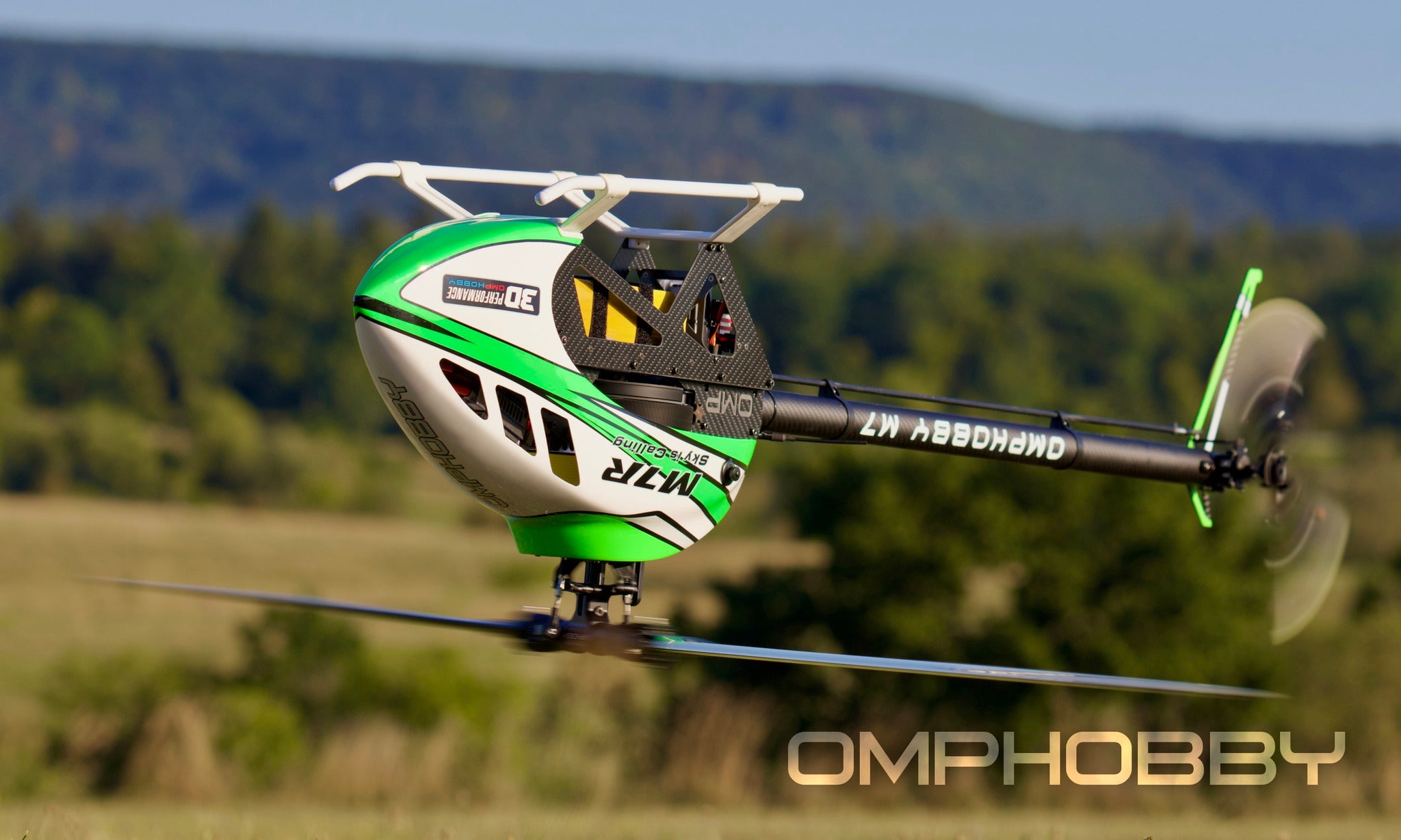 OMPHOBBY M7R Kit (with RotorTech 700mm blades and 106mm tail blades)