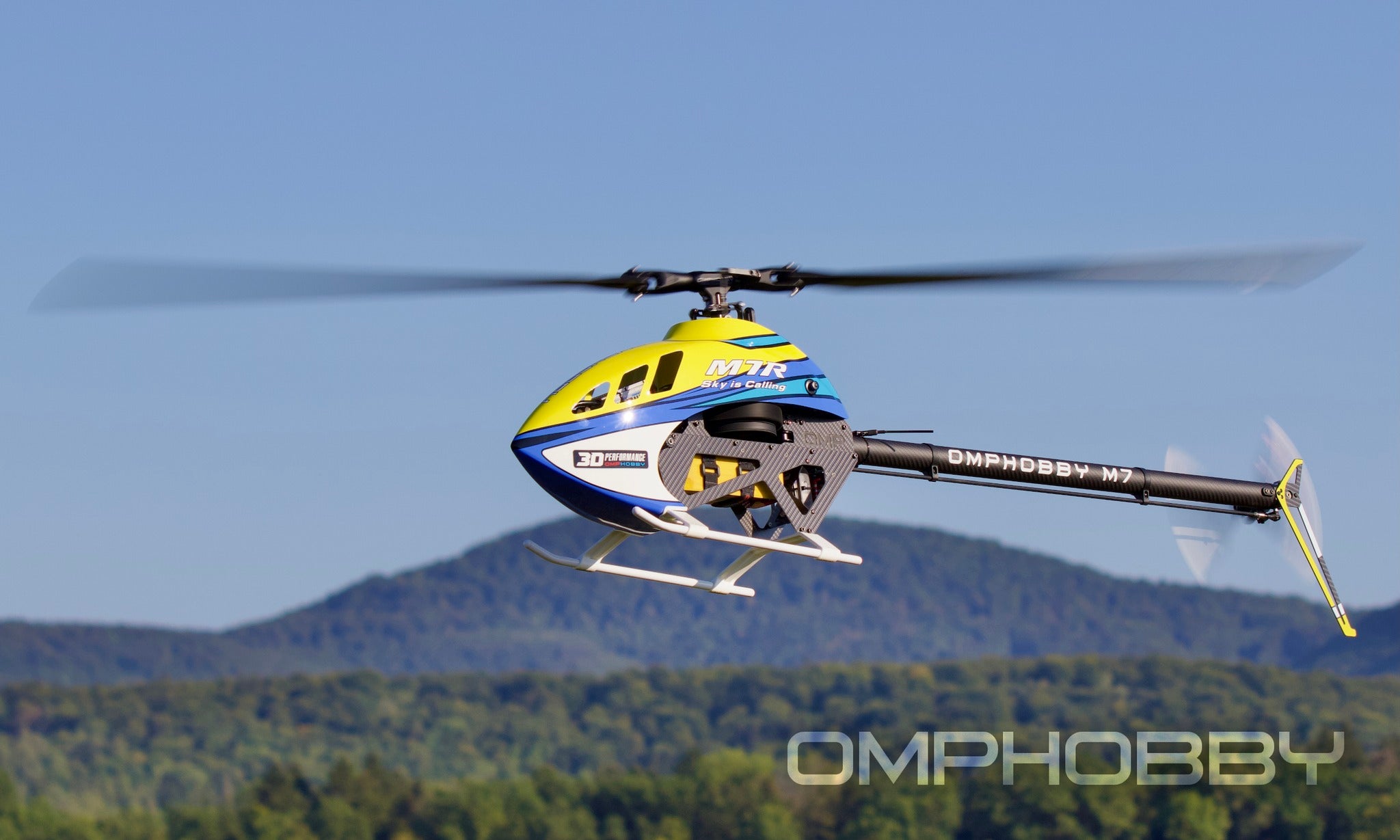 OMPHOBBY M7R Kit (with RotorTech 700mm blades and 106mm tail blades)