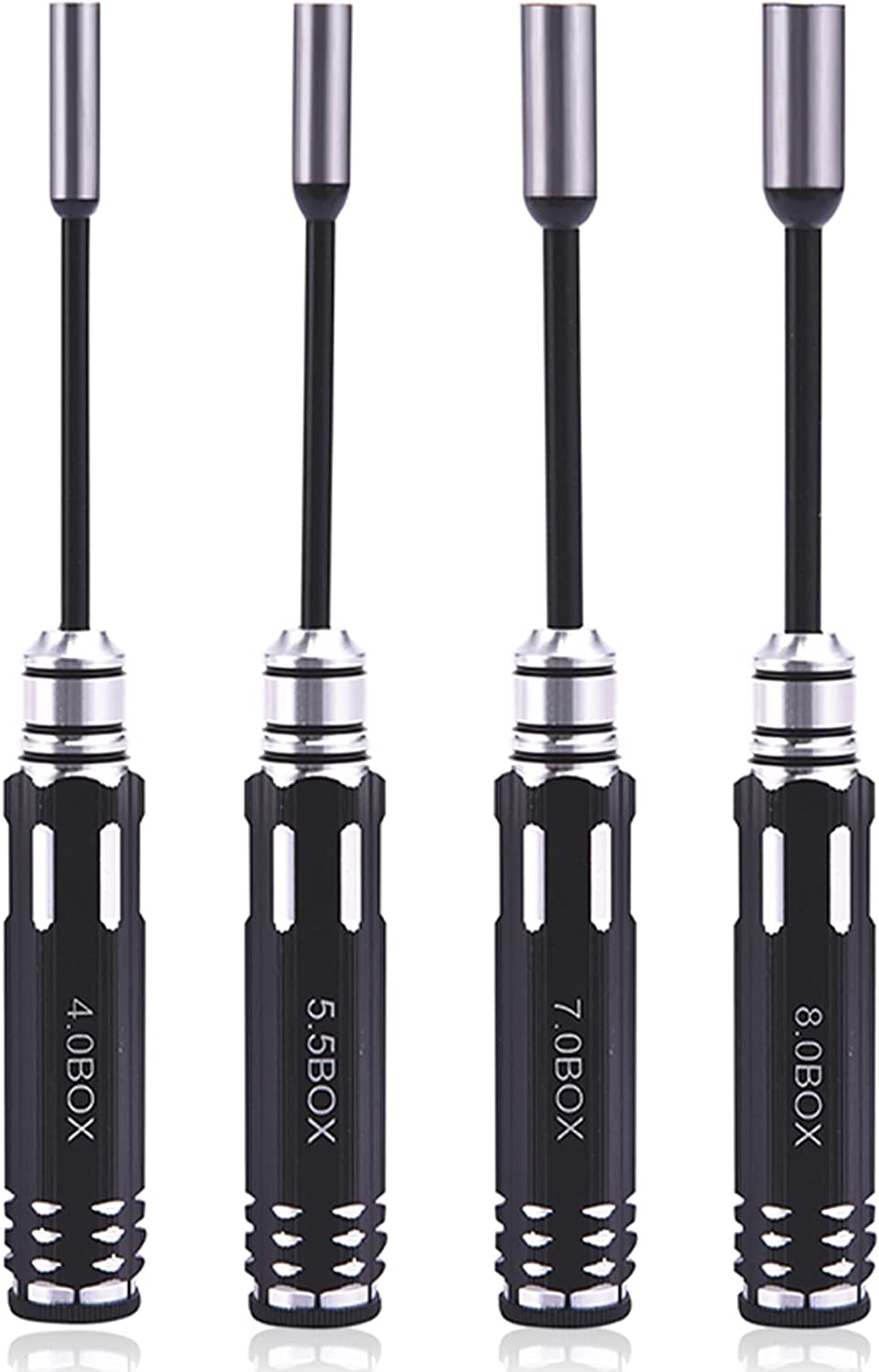 Hex Nut Driver Set 4.0MM, 5.5MM, 7.0MM, 8.0MM 4 pcs