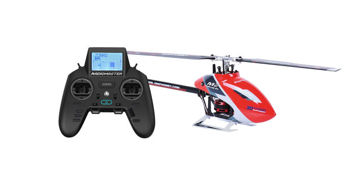 OMPHOBBY M2 RC Helicopter MK2 Version RTF with RadioMaster Zorro Transmitter
