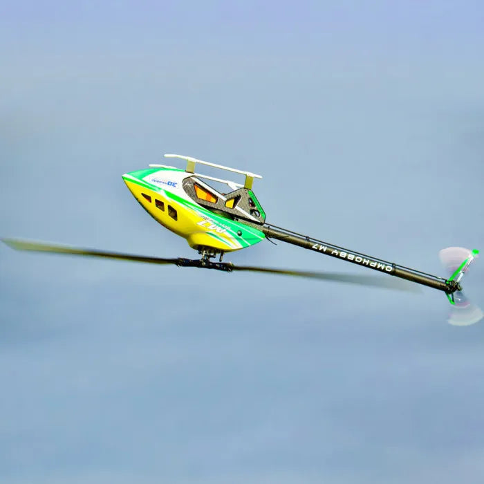 OMPHOBBY M7 RC Helicopter Frame Kit (with RotorTech 700mm blades and 106mm tail blades)