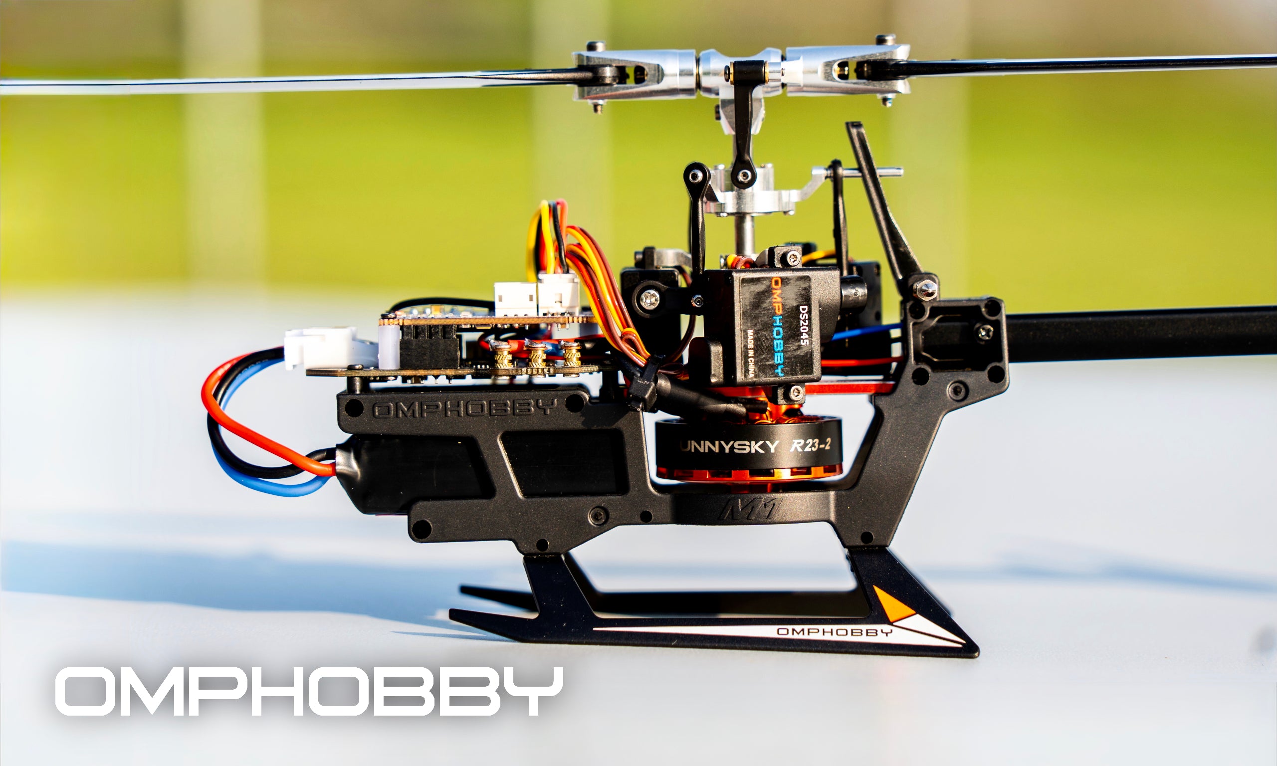 OMPHOBBY M1 V1 RC Helicopter BNF 2025