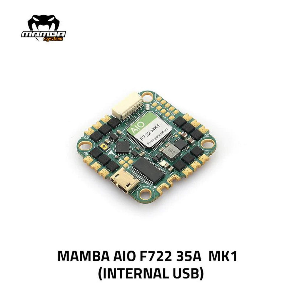 Diatone Mamba AIO F722 MK1 35A 6S 8Bit Flight Controller 25.5X25.5mm M2