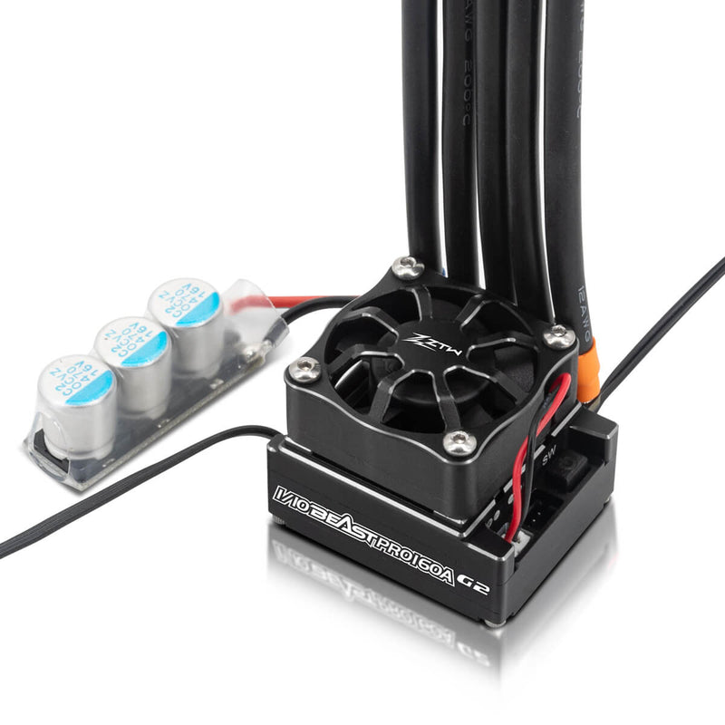 ZTW Beast PRO G2 160A ESC Turbo 2-3S For 1/10th RC Racing Car