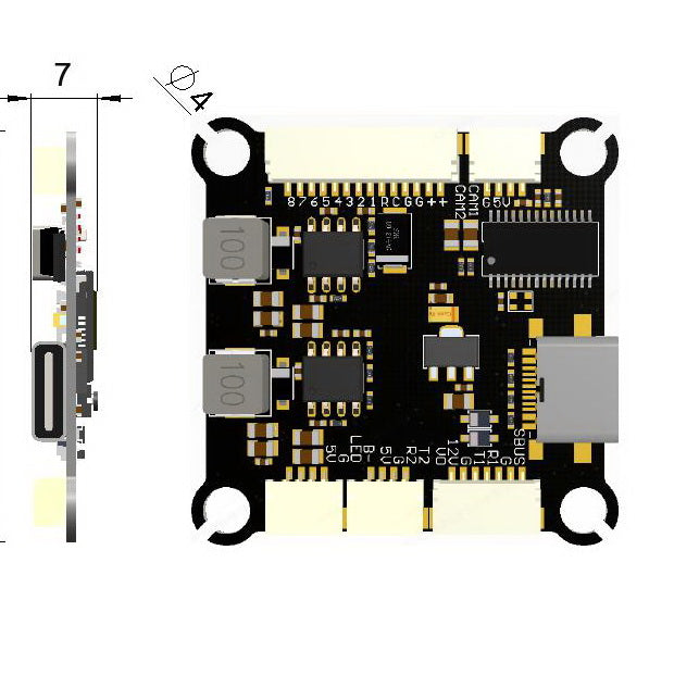 Buddy RC F4 Flight Controller