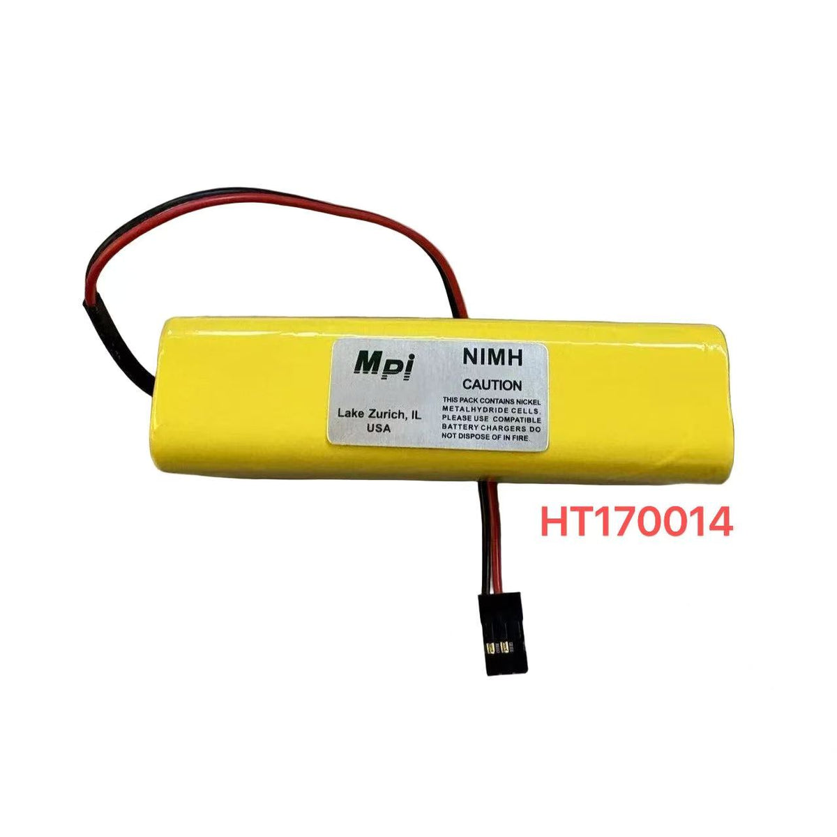 Sanyo 8H-1700AA-1S, Nimh, 9.6v/1700mah, 100x29x29(mm)