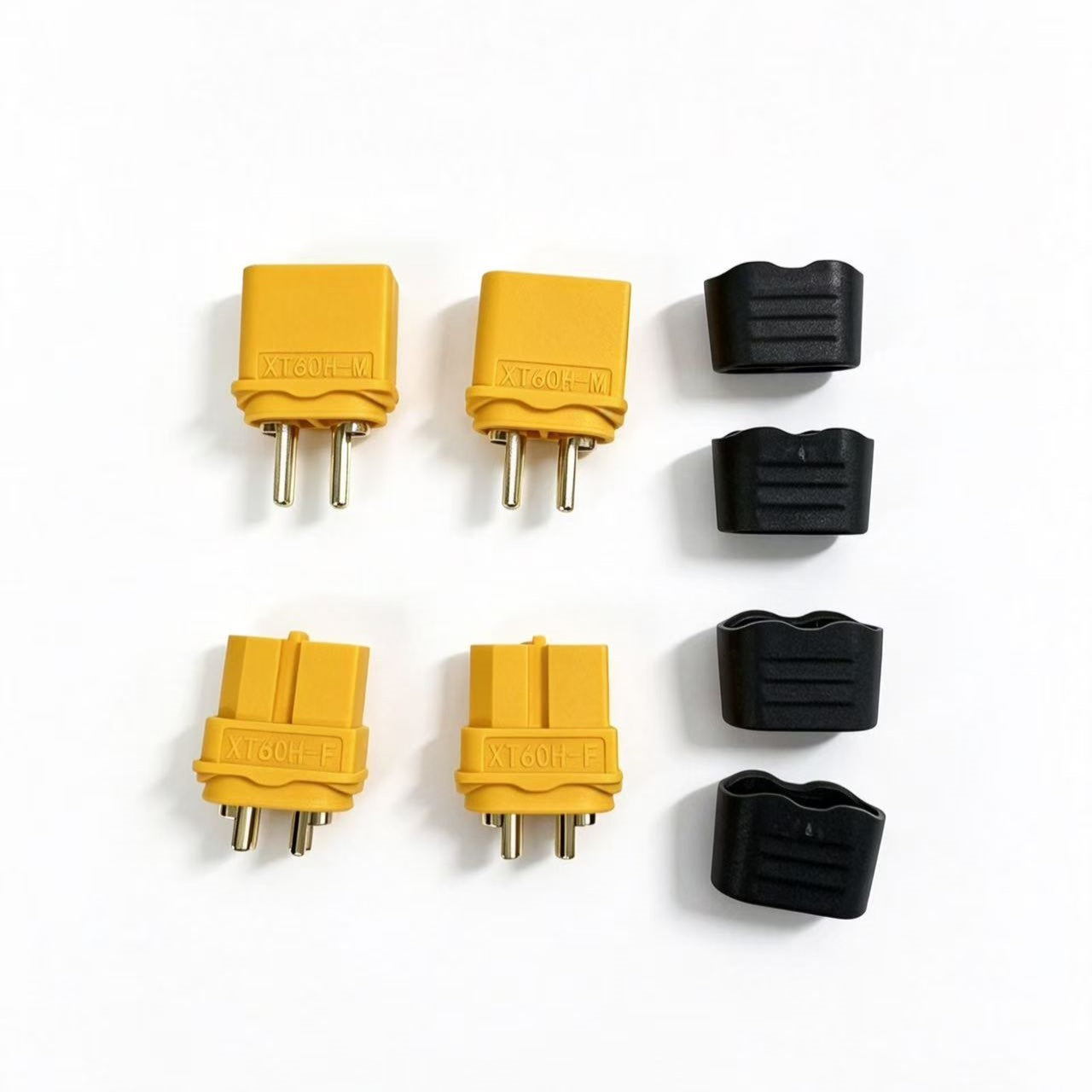 XT60 Connectors by Amass Yellow 2 Pairs