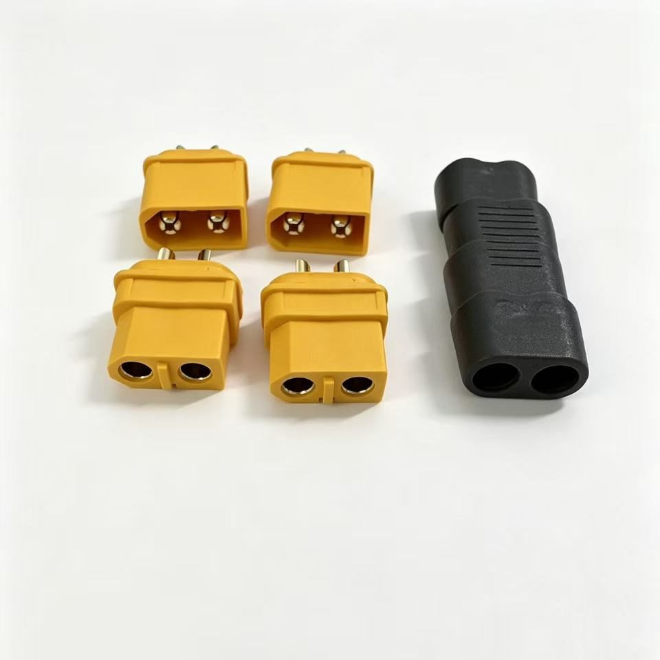 XT60 Connectors by Amass Yellow 2 Pairs