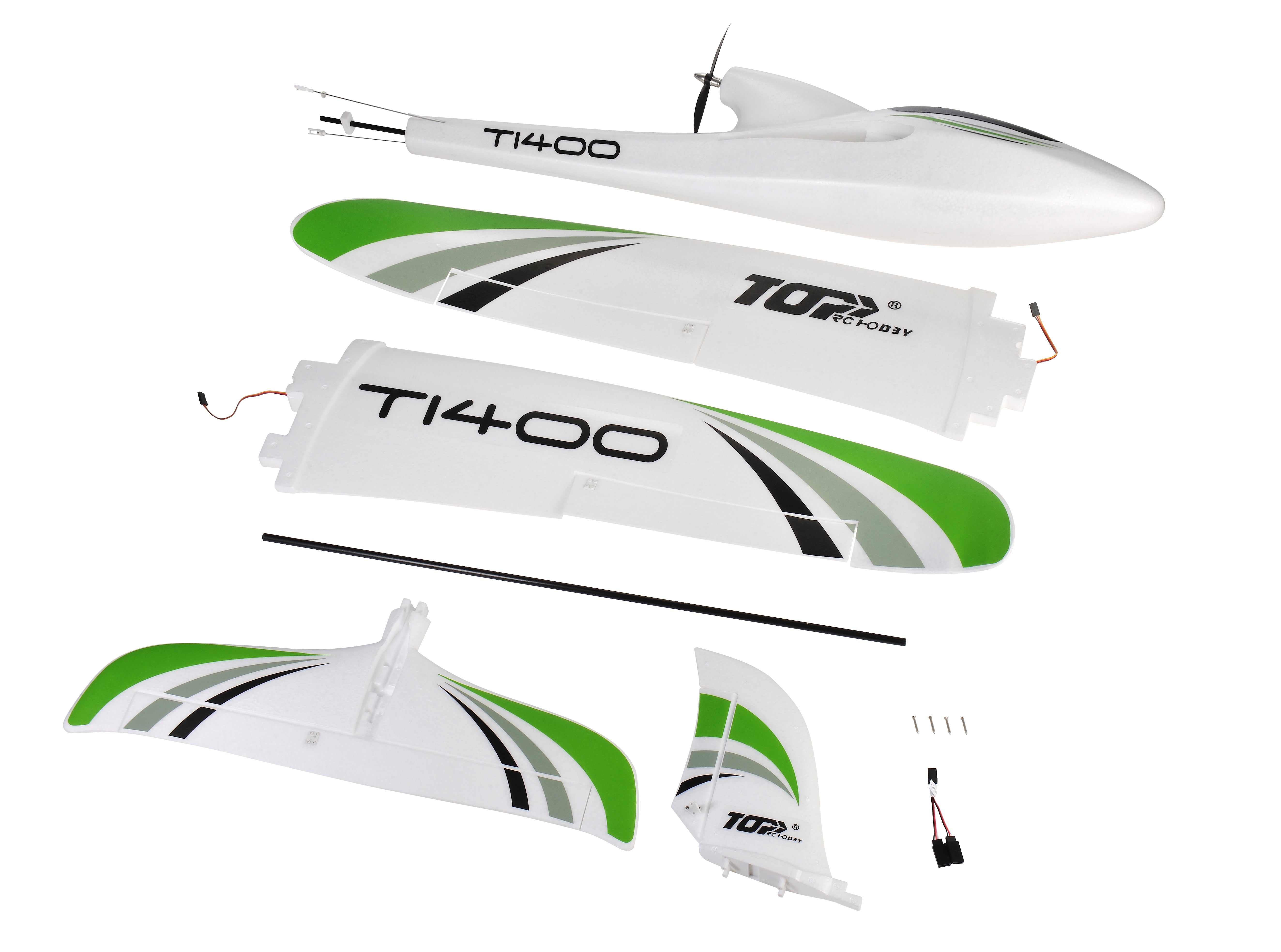 TopRC T1400 Glider PNP with Flight Controller