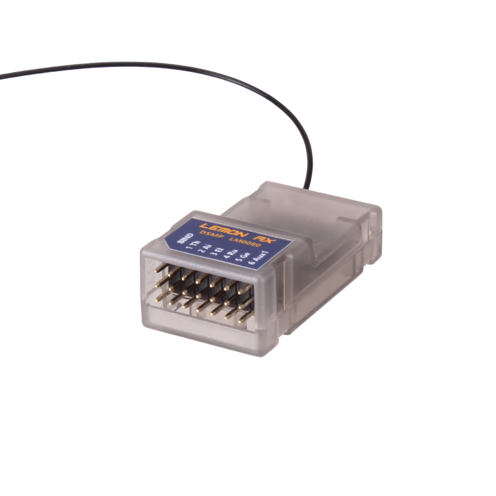 Lemon Rx DSMP 6-Channel Receiver DSMX DSM2 Compatible