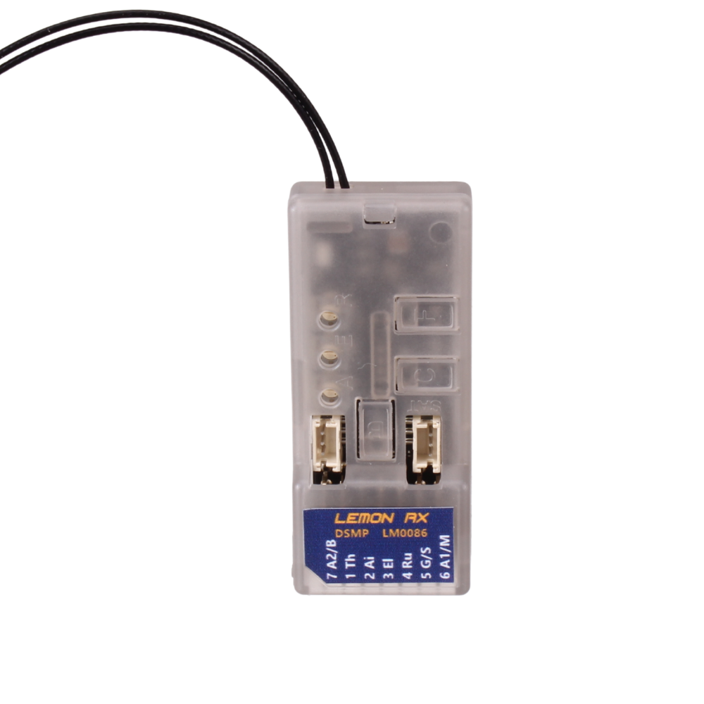 Lemon Rx DSMP 7-CH TELEMETRY STABILIZER & VOLTAGE PROBE (DSMX/DSM2 COM