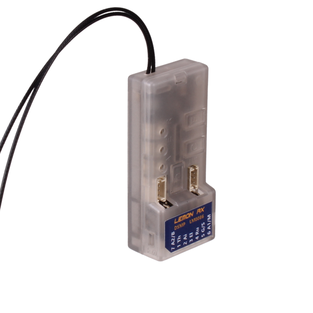 Lemon Rx DSMP 7-CH TELEMETRY STABILIZER & VOLTAGE PROBE (DSMX/DSM2 COMPATIBLE)