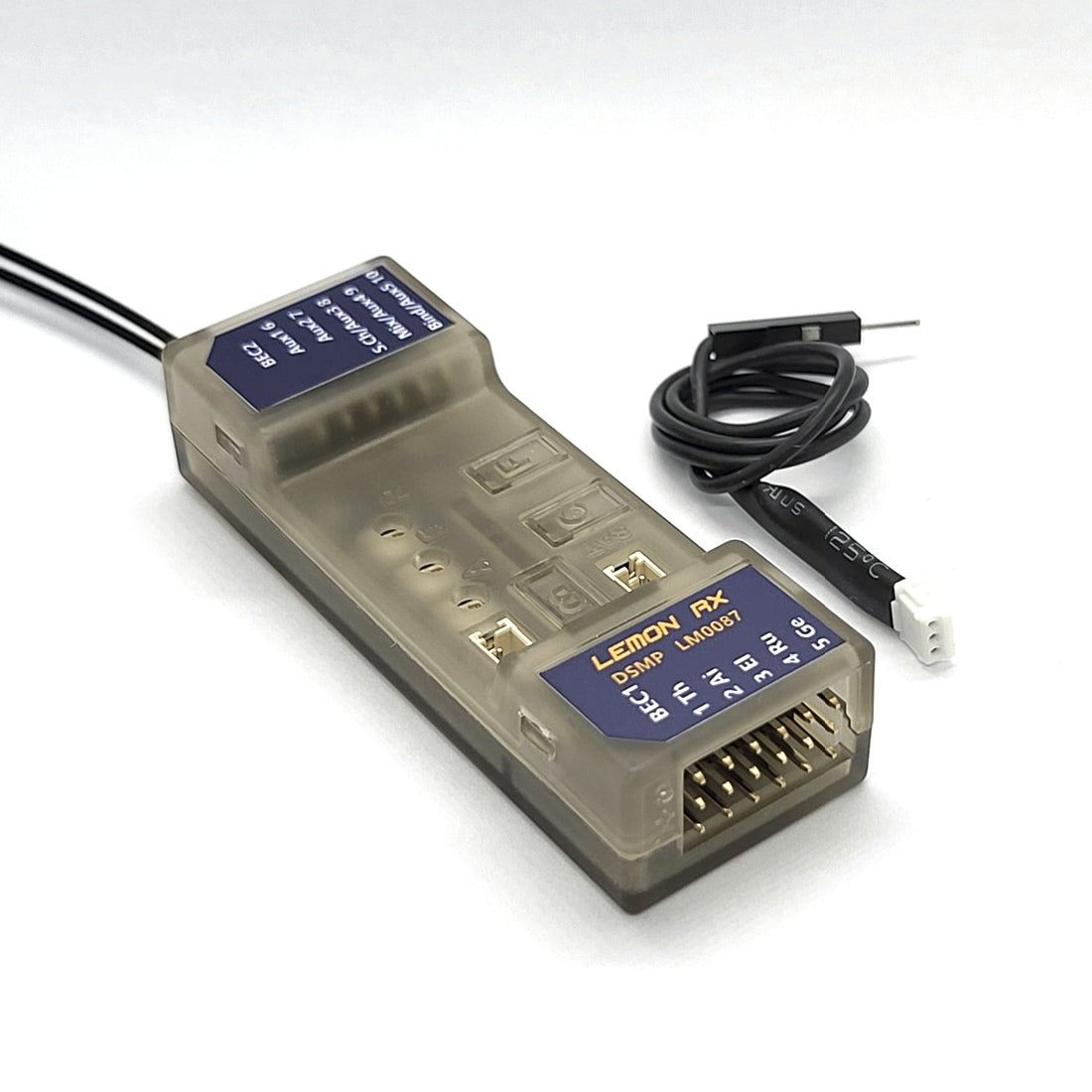 Lemon Rx DSMP 10-CH TELEMETRY STABILIZER & VOLTAGE PROBE (DSMX/DSM2 COMPATIBLE)