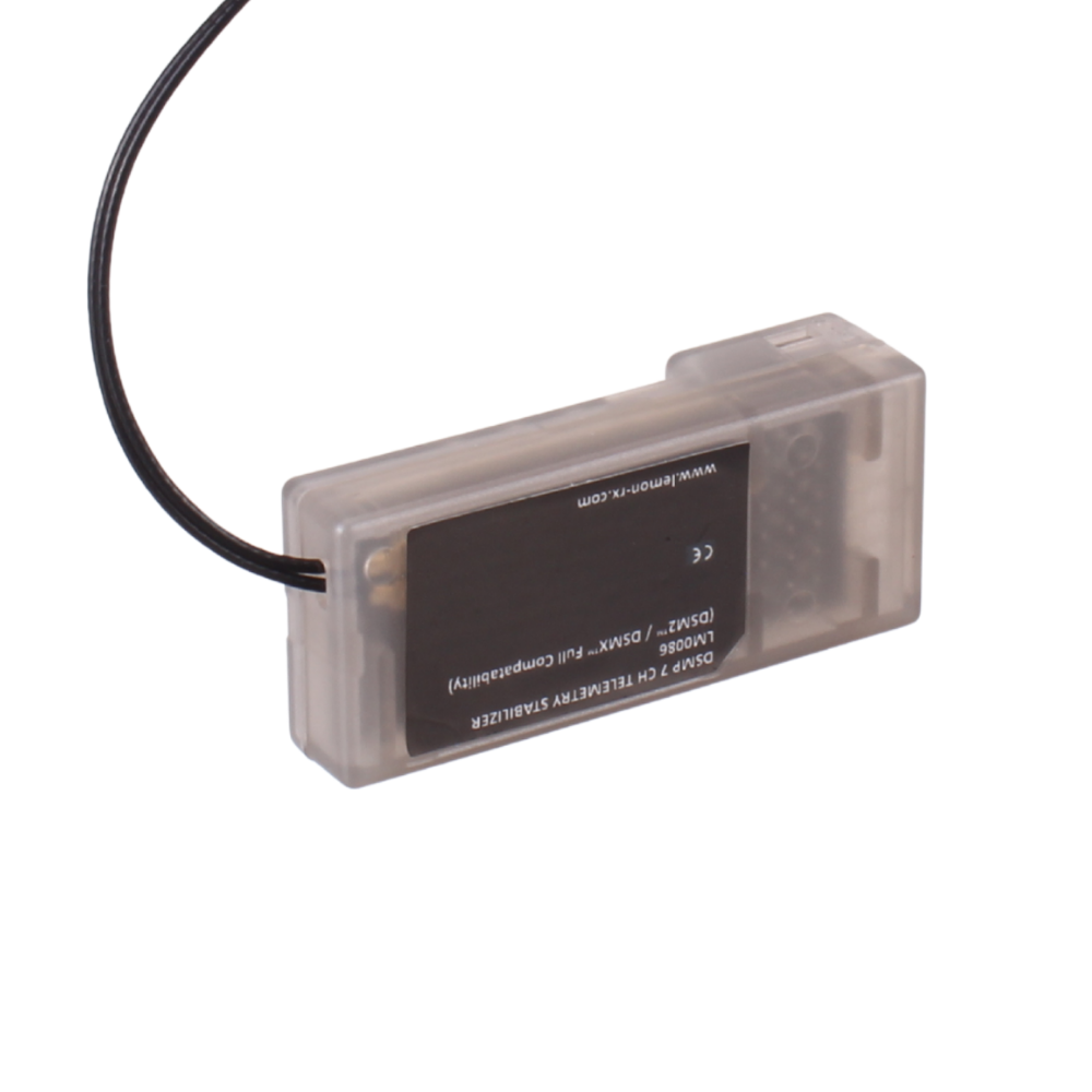 Lemon Rx DSMP 7-CH TELEMETRY STABILIZER & XT60 ENERGY METER (DSMX/DSM2 COMPATIBLE)