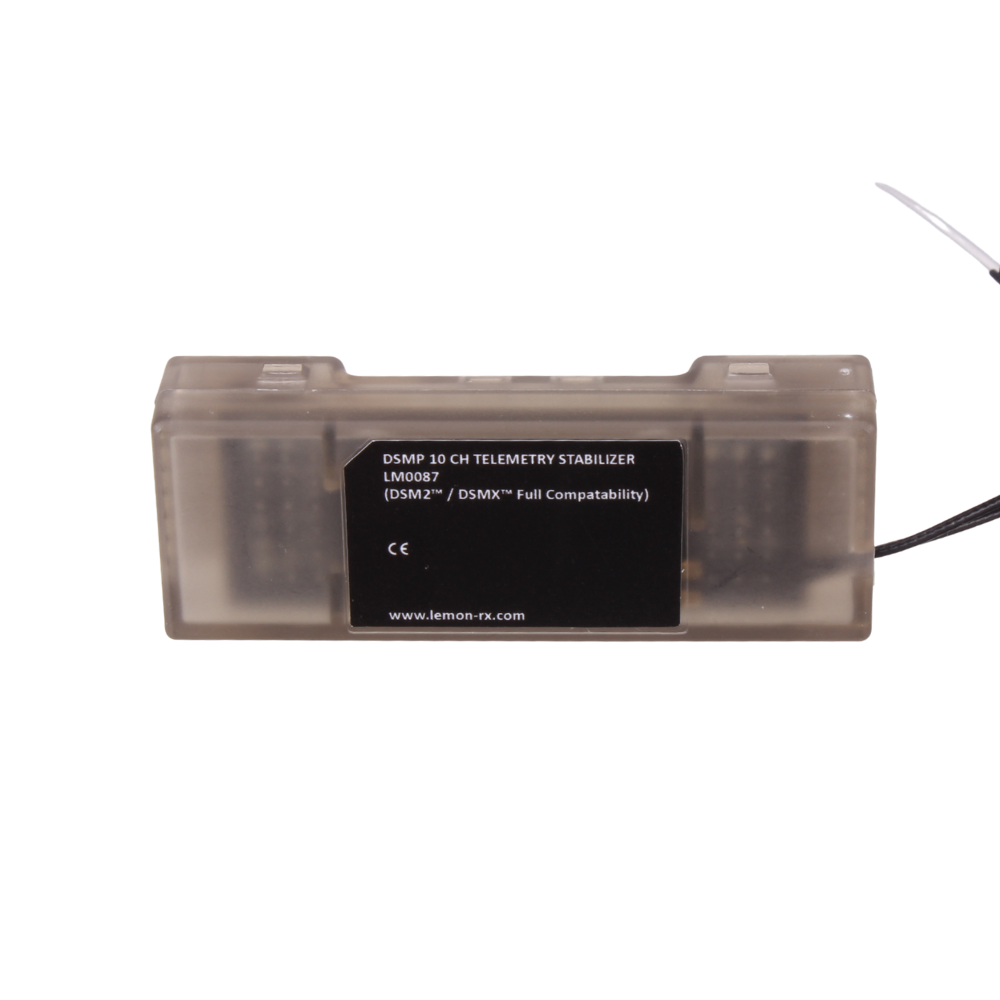 Lemon Rx DSMP 10-Channel Telemetry Stabilizer XT60 Energy Meter DSMX DSM2 Compatible