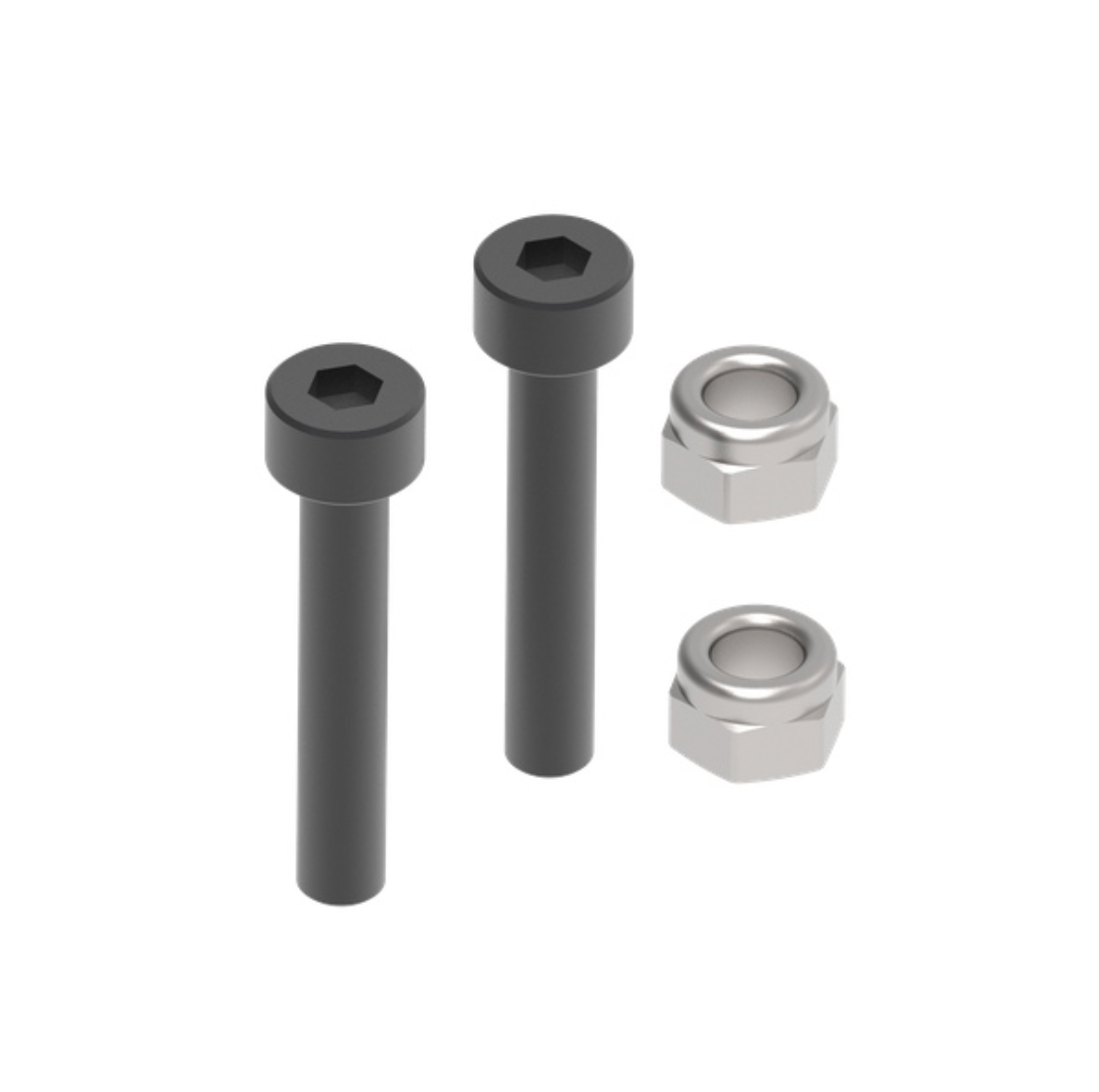 OMP HOBBY M7 Helicopter Parts Hex Screw (Half Thread) W/Nut M4x23 OSHM7121