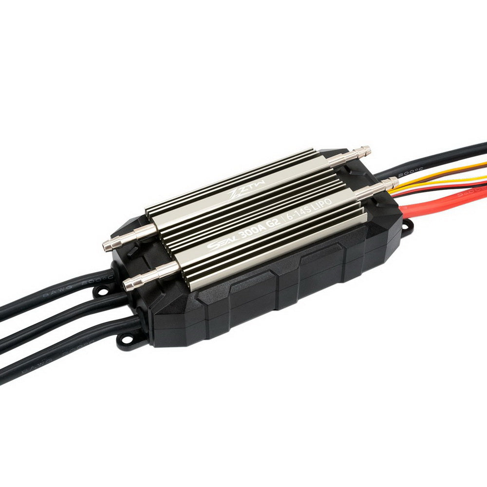 ZTW Seal 300A G2 Series 32-Bit HV 6-14S Water Cooled Marine Brushless ESC