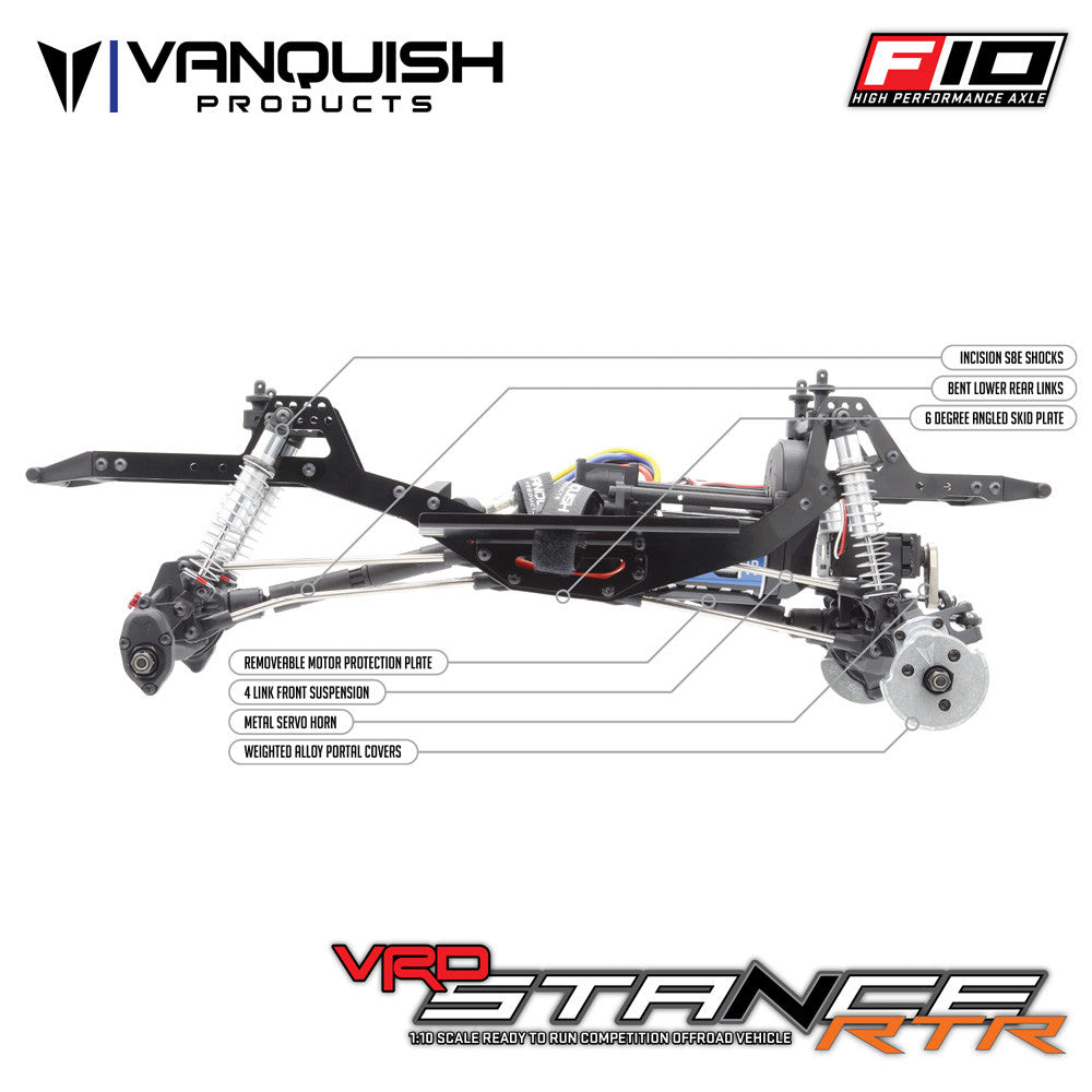 Vanquish Products STANCE RTR - SILVER