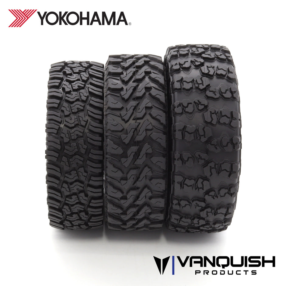 Vanquish Products Yokohama Geolandar X-MT 2.2 Tires (2) Red Compound - 5.1"
