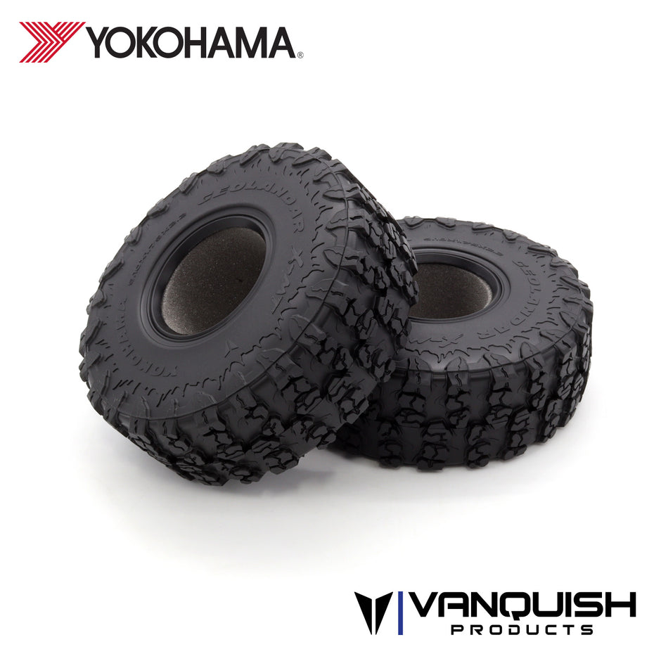 Vanquish Products Yokohama Geolandar X-MT 2.2 Tires (2) Red Compound - 5.1"