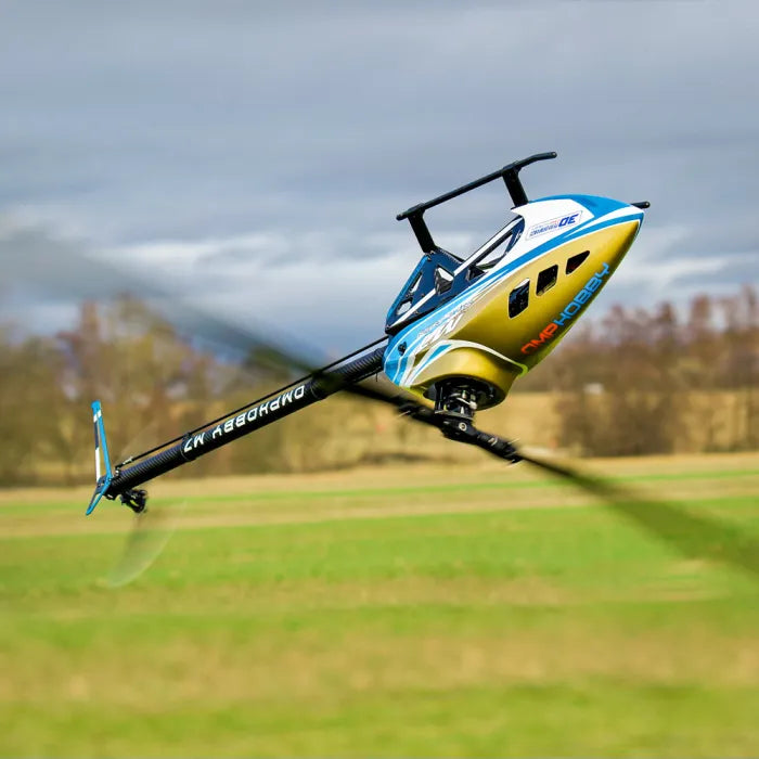 OMPHOBBY M7 RC Helicopter Frame Kit (with RotorTech 700mm blades and 106mm tail blades)