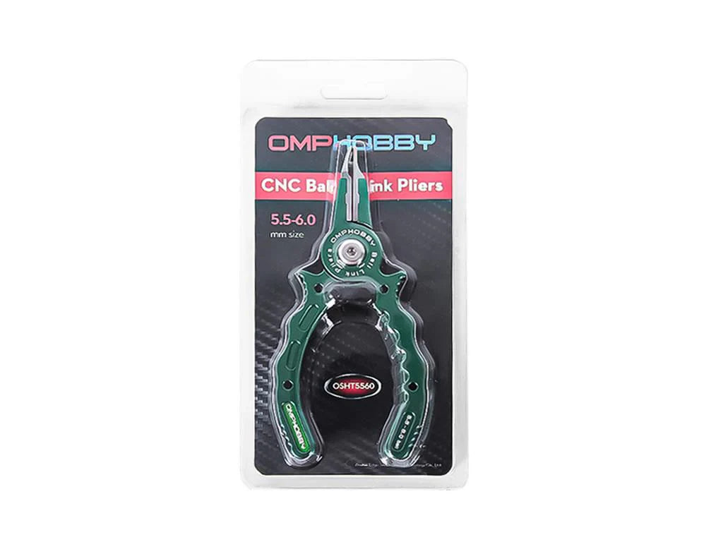 OMP HOBBY 5.5-6.0mm CNC Ball Link Pliers - Buddy RC