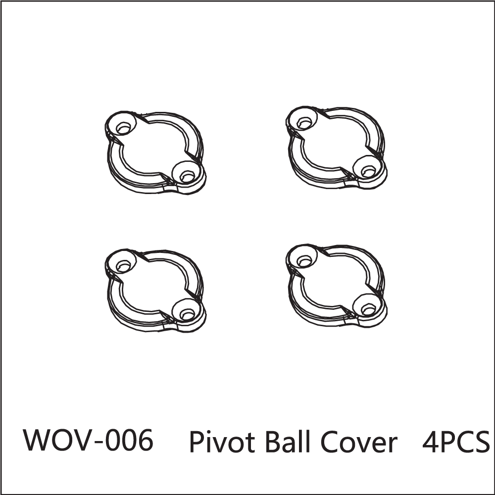 WOV-006 Wov Racing Pivot Ball Cover