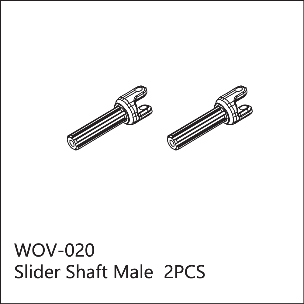 WOV-020 Wov Racing Inner Axle Shaft