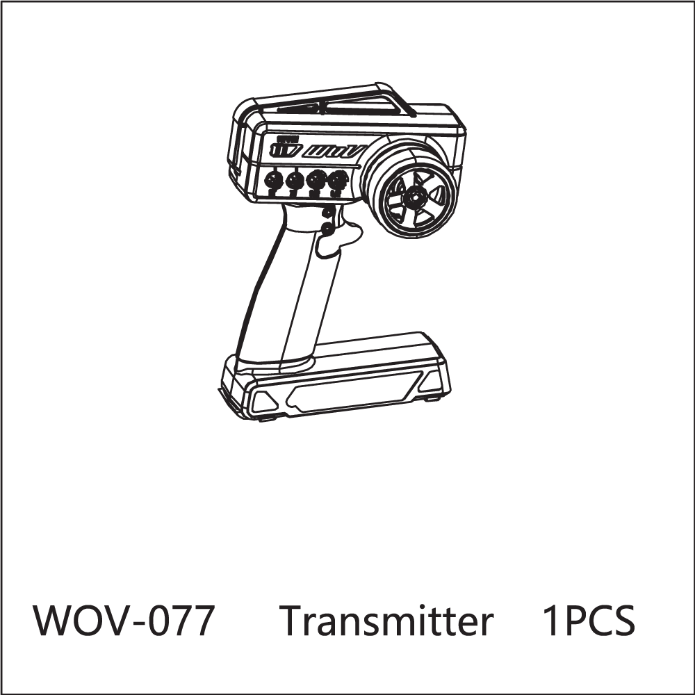 WOV-077 Wov Racing Radio Transmitter