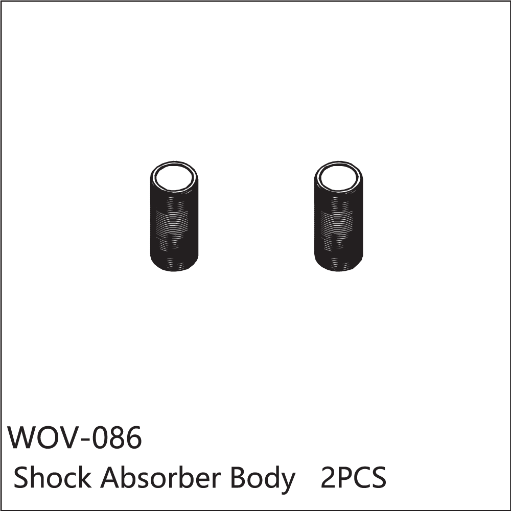WOV-086 Wov Racing Shock Body 2PCS
