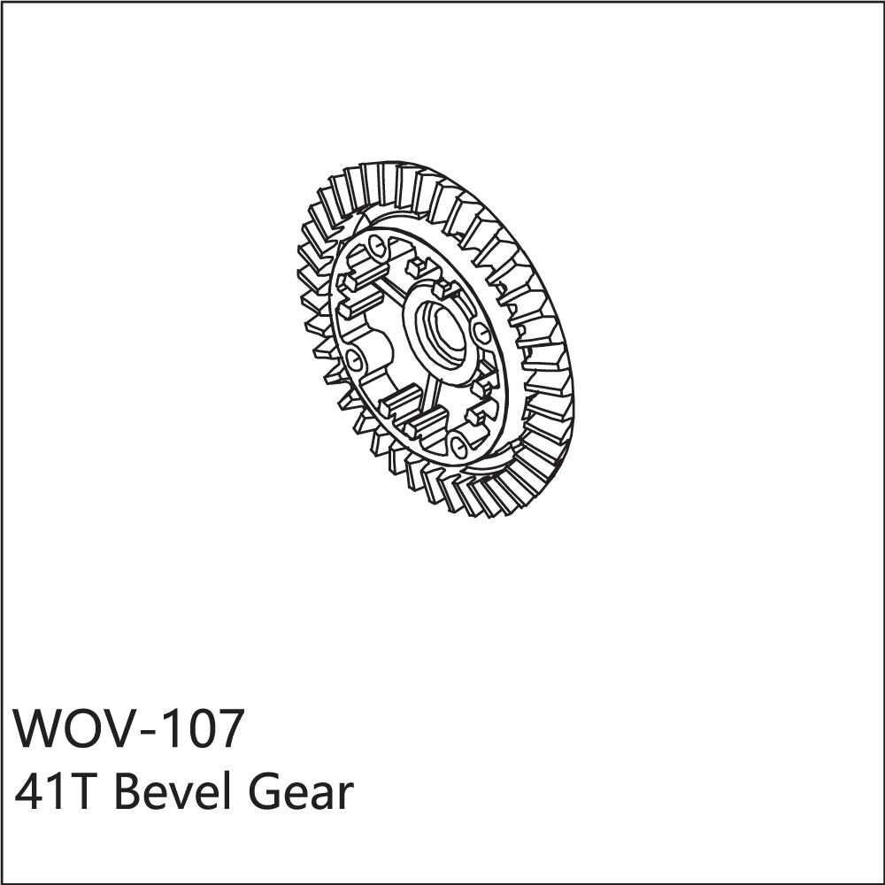 WOV-107 Wov Racing 41T Bevel Differential Gear