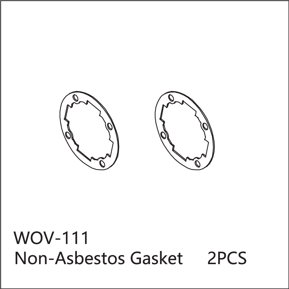 WOV-111 Wov Racing Differential Gasket