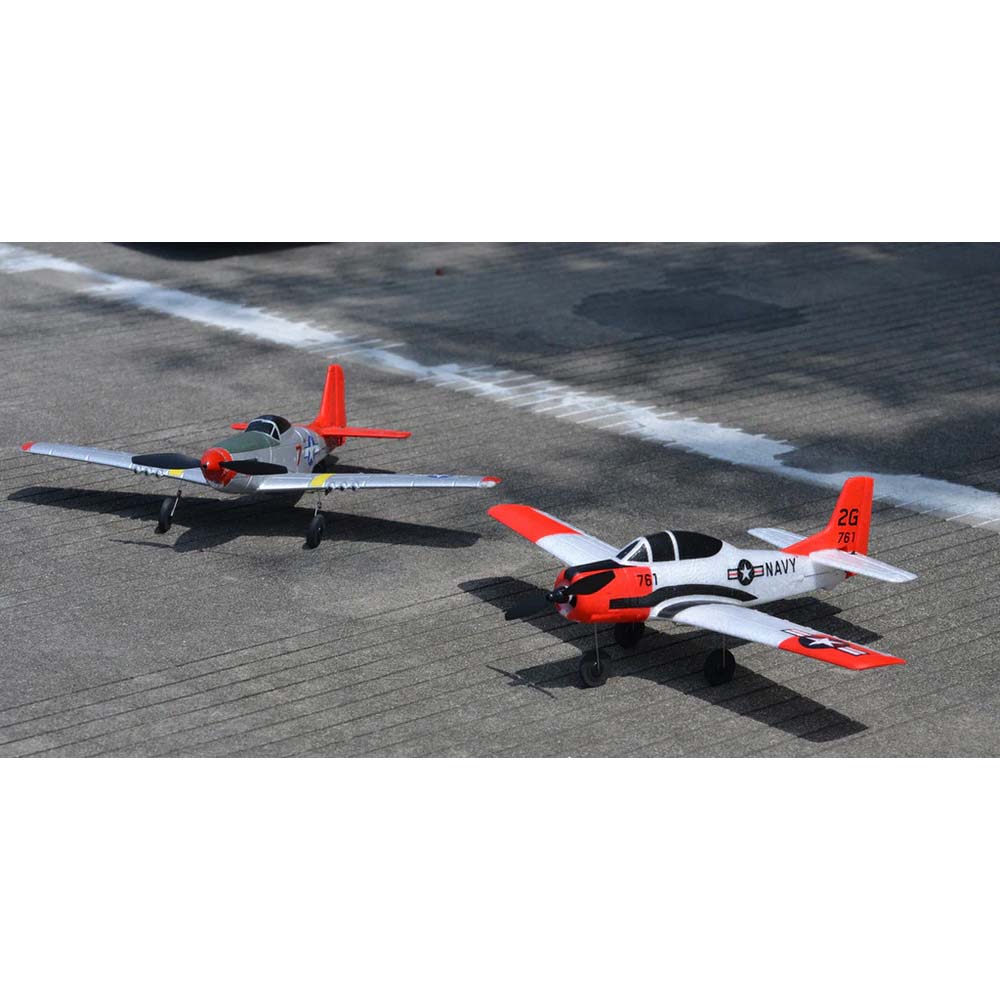 VOLANTEX RC T-28 Trojan 4CH Airplane with Xpilot Stabilizer - One-key Aerobatic RTF 761-9
