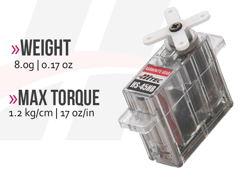 Hitec HS-45HB AGTT Feather Servo