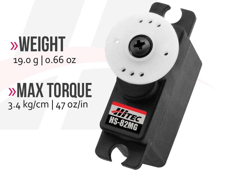 Hitec HS-82MG Standard Metal Gear Micro Servo