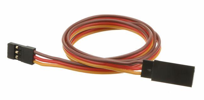 JR Compatible Servo Extension Leads 600mm 22AWG