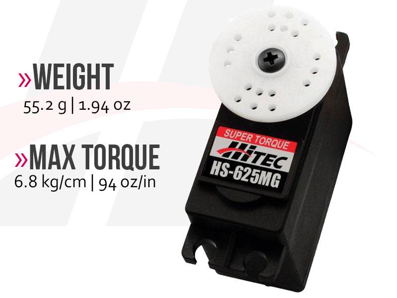 Hitec HS-625MG High Speed, Metal Gear Premium Sport Servo