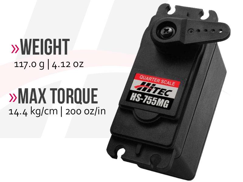 Hitec Giant Scale Servos 755MG