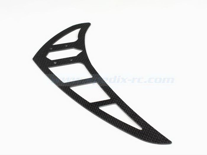 Carbon Fiber Tail Fin for Spedix Logo 600 Tail Box