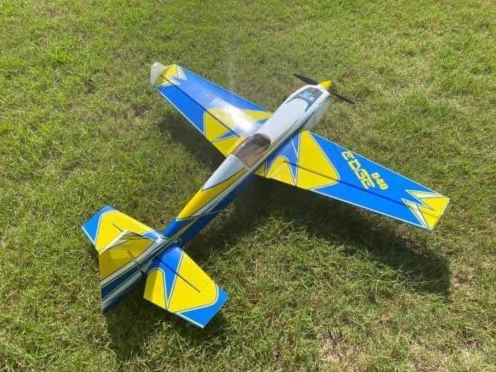 OMP Hobby 60" 70E Edge 540 Kevlar Reinforced Balsa 3D Airplane ARF