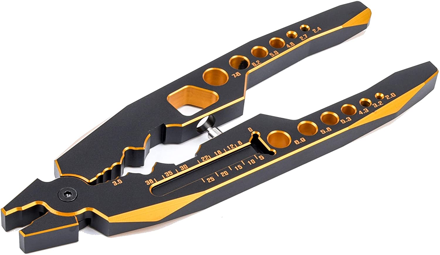 Multifunctional Pliers Shock Absorber For 1/10 1/8 RC Car in Golden